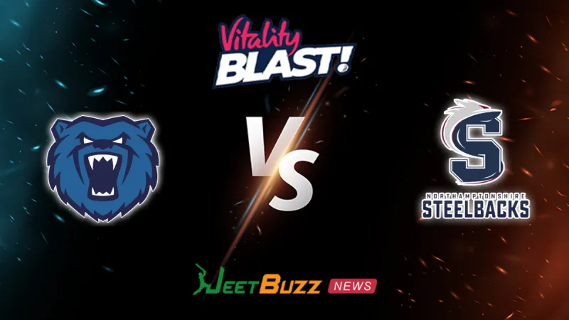 Warwickshire vs Northamptonshire Prediction | Vitality Blast 2026 | Central & West Group | May 31 – Who will win today’s match between WAR vs NOR? (SEO image)