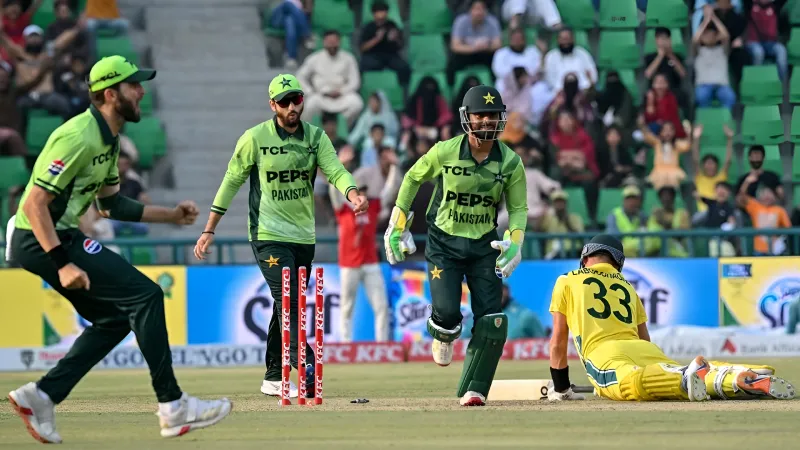 AUS vs PAK Highlights, Australia Tour of Pakistan 2026: Shaheen Afridi, Abrar Ahmed Shine as PAK Defeat AUS to Win Series (SEO image)