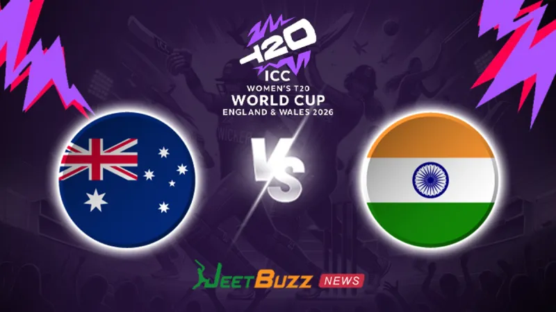 Australia Women vs India Women Prediction Today | Women’s T20WC 2026 | 30th Match | June 28 – Who Will Win Today’s T20 Match between AUS-W vs IND-W? (SEO image)