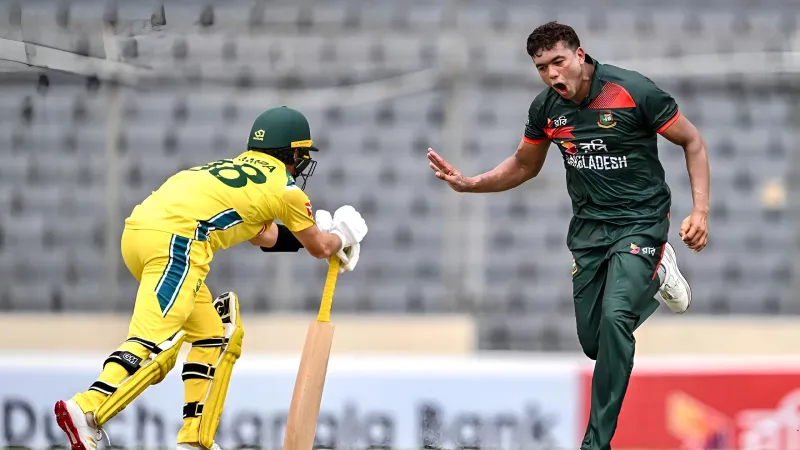 BAN vs AUS Highlights, Australia Tour of Bangladesh 2026: Bangladesh Seal ODI Series after Crushing Australia by Five Wickets in Mirpur (SEO image)