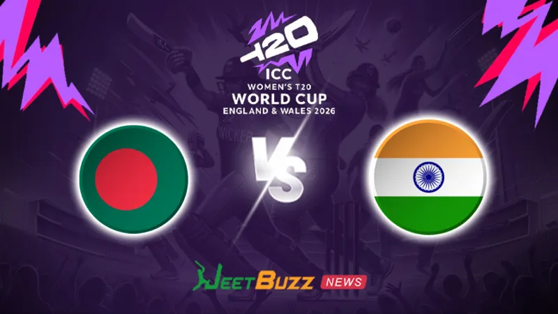 Bangladesh Women vs India Women Prediction | Women’s T20WC 2026 | 23rd Match | June 25 – Who will win today’s T20 match between BAN-W vs IND-W? (SEO image)