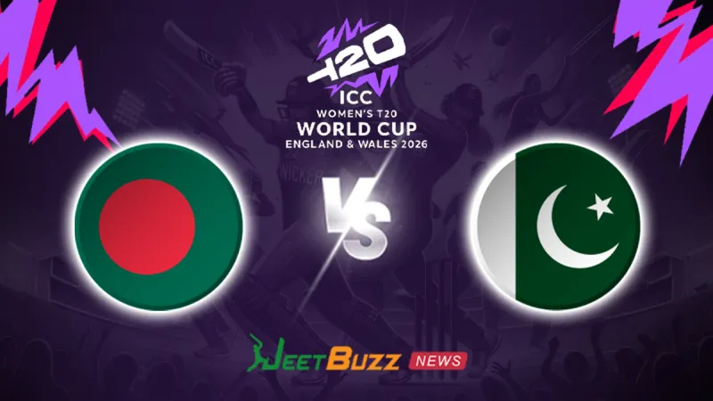 Bangladesh Women vs Pakistan Women Prediction Today | Women’s T20WC 2026 | 15th Match | June 20 – Who will win today’s T20 match between BAN-W vs PAK-W? (SEO image)
