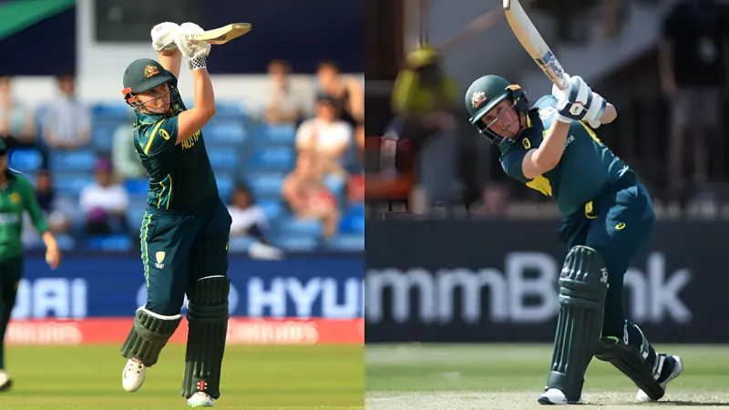 How Is Georgia Voll’s Batting Style Different from Alyssa Healy’s in the Women’s T20 World Cup 2026? (SEO image)