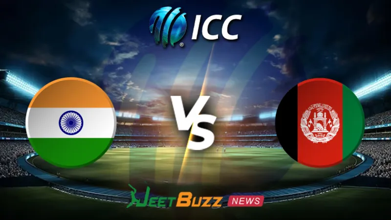 India vs Afghanistan Prediction Today | Afghanistan tour of India 2026 | Only Test | June 06–10– Who will win today’s T20 match between IND vs AFG? (SEO image)