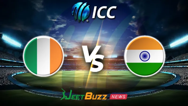 Ireland vs India Match Prediction | India Tour of Ireland 2026 | 1st T20I | June 26- Who will win today’s India Tour of Ireland match between IRE vs IND? (SEO image)