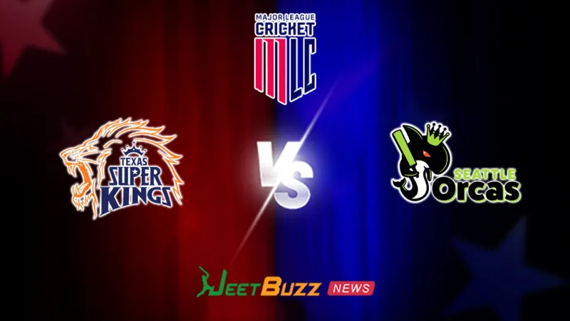 MLC 2026: 1st Match, Texas Super Kings vs Seattle Orcas Prediction | June 18 – Who will win today’s Match between TSK vs SEO? (SEO image)