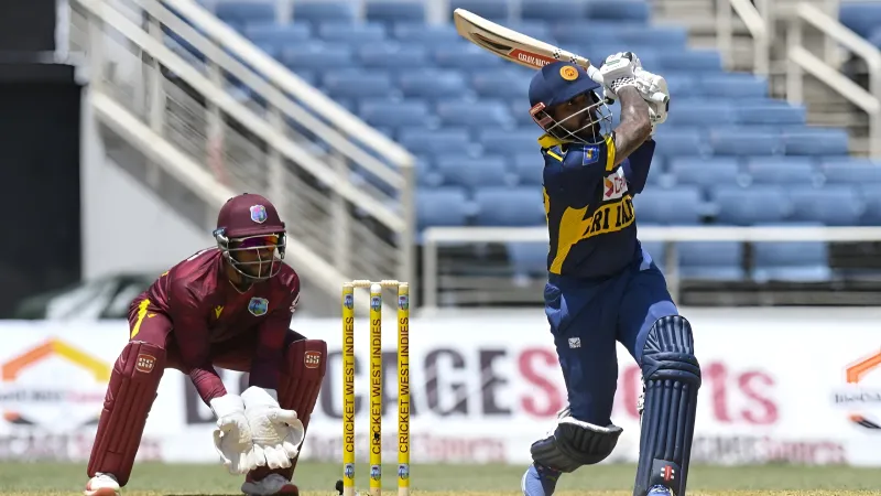 SL vs WI Highlights, Sri Lanka tour of West Indies 2026: Shai Hope’s Match-Winning 65 Seals West Indies Victory in 1st T20I (SEO image)