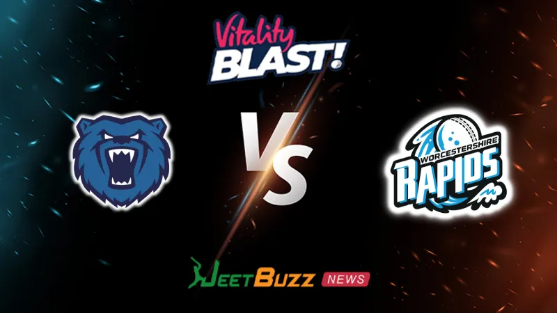Warwickshire vs Worcestershire Prediction Today | Vitality Blast 2026 | Central & West Group | June 26 – Who will win today’s T20 match between WAR vs WOR? (SEO image)