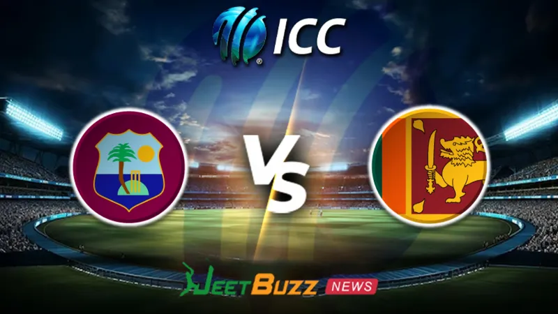 West Indies vs Sri Lanka Prediction Today | Sri Lanka tour of West Indies 2026 | 1st Test | June 25 – Who will win this Test match between WI vs SL? (SEO image)
