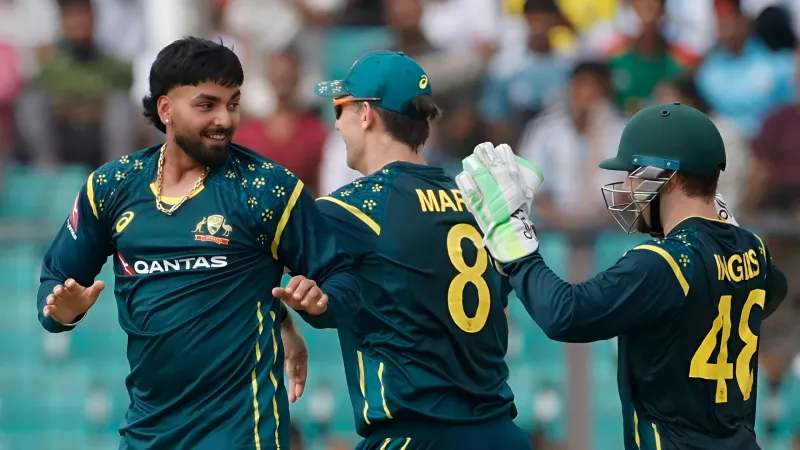 What Did Nikhil Chaudhary Actually Do In His Historic Australia T20I Debut? (SEO image)