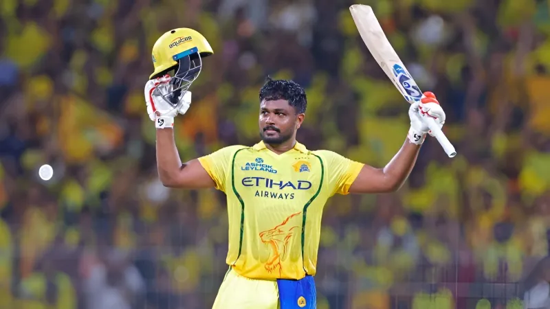 Which IPL Franchise Lost the Most Value in the Top 5 Trade Deals Featuring Sanju Samson? (SEO image)