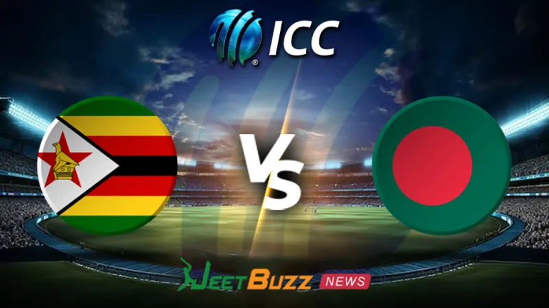 Zimbabwe vs Bangladesh Match Prediction | Bangladesh Tour of Zimbabwe 2026 | Only Test | June 28 – Who Will Win the Test Match between ZIM vs BAN? (SEO image)