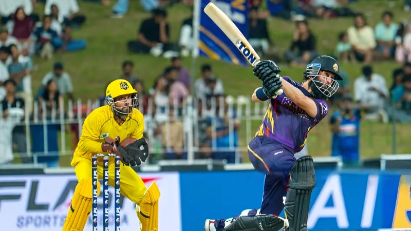 CLK vs KAR Highlights, LPL 2026: Mujeeb Ur Rahman Wreaks Havoc as Colombo Kaps Defend 192 against Kandy Royals (SEO image)