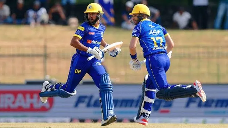 Dambulla Sixers vs Kandy Royals Highlights, LPL 2026: Reeza Hendricks Leads from the Front as Dambulla Sixers Continue Winning Start (SEO image)