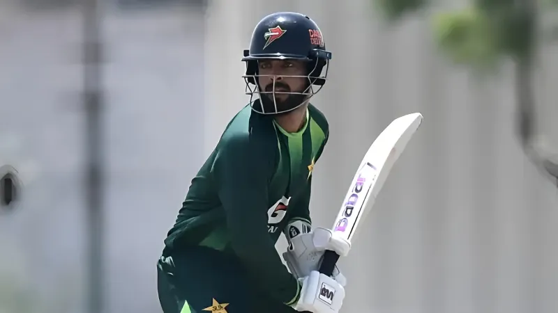 How Did Abdullah Fazal Rise From Unknown Domestic Cricketer to Twin Test Debut Fifties? (SEO image)
