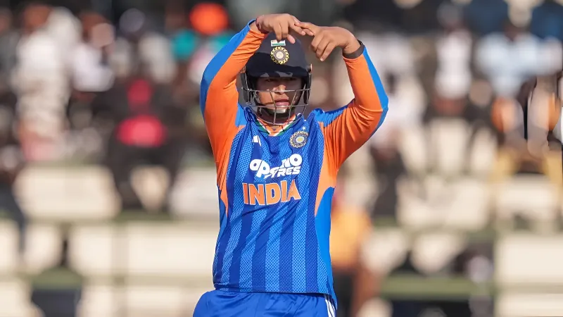 How Did a 15-Year-Old Vaibhav Sooryavanshi Become India’s Youngest T20I Half-Centurion? (SEO image)