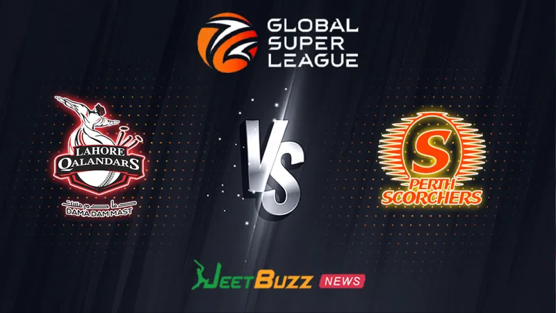 Lahore Qalandars vs Perth Scorchers Prediction | GSL 2026 | 1st Match | July 23 – Who will win today’s match between LQ vs PS-XI? (SEO image)