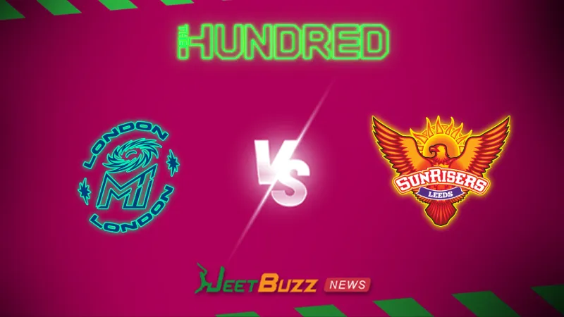 The Hundred 2026: Match 1, MI London vs Sunrisers Leeds Prediction | July 21 – Who will win today’s match between ML vs SRL? (SEO image)