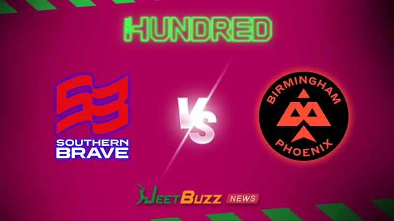 The Hundred 2026: Match 13, Southern Brave vs Birmingham Phoenix Prediction | July 30 – Who will win today’s match between SB vs BP? (SEO image)