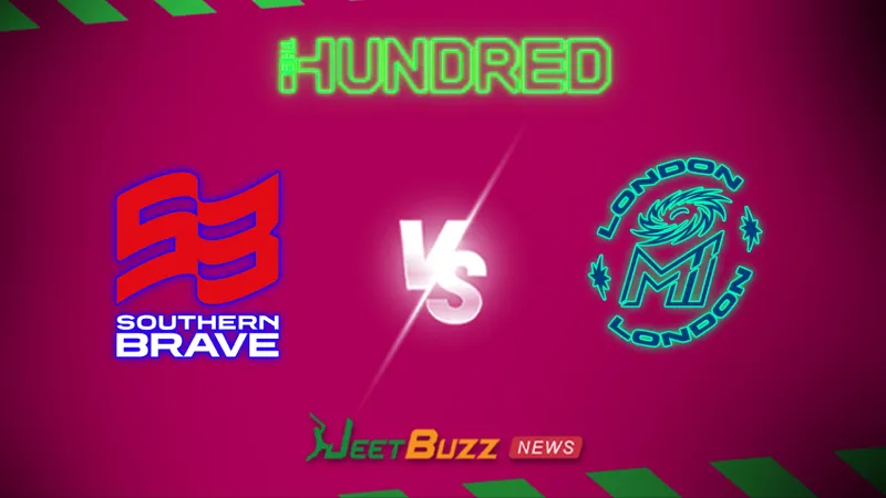 The Hundred 2026: Match 9, Southern Brave vs MI London Prediction | July 27 – Who will win today’s match between SB vs MIL? (SEO image)