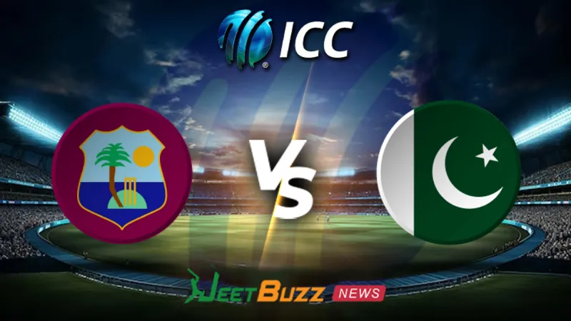 West Indies vs Pakistan Prediction Today | Pakistan Tour of West Indies 2026 | 1st Test | July 25 – Who will win today’s Test match between WI vs PAK? (SEO image)