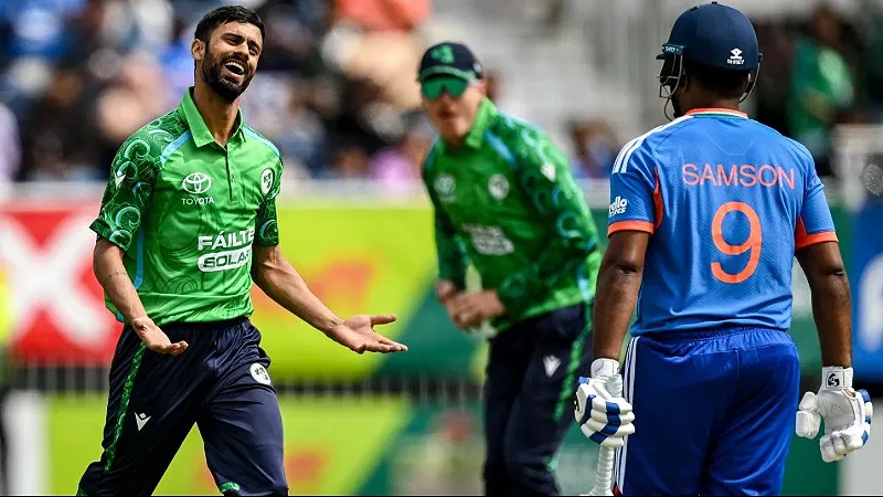 What Sanju Samson’s First-Ball Double Dismissal by Moondra Reveals About India’s Ireland Series Collapse (SEO image)