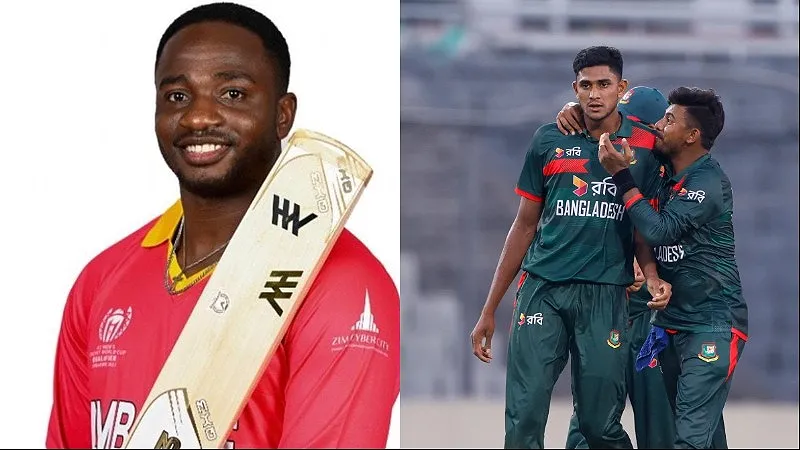 Which Zimbabwe vs Bangladesh Duel Could Decide the Series-Opening 1st ODI in Harare? (SEO image)