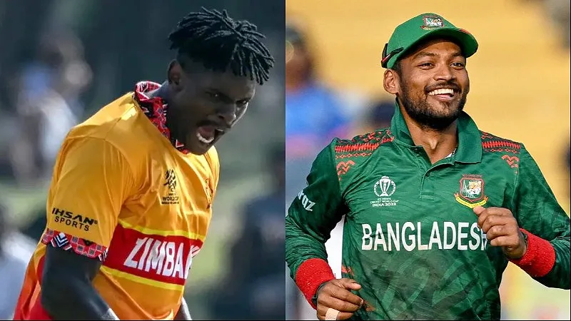 Who Makes the Cut in Zimbabwe vs Bangladesh’s Playing XI for the Series-Opening 1st ODI? (SEO image)