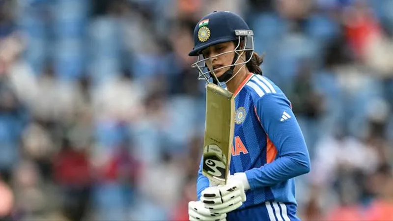 Why Did Smriti Mandhana’s T20I Ranking Stay Static After India’s World Cup 2026 Exit? (SEO image)