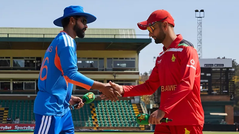 Why Does Zimbabwe Keep Finding a Way to Upset a Struggling Indian T20I Side? (SEO image)