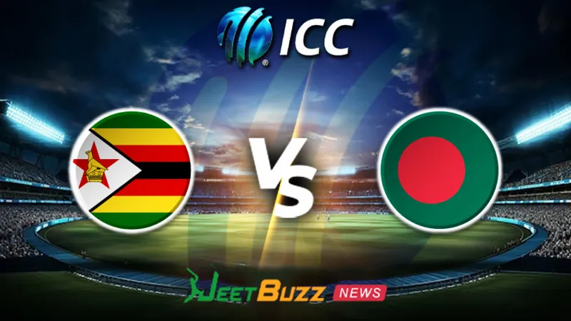 Zimbabwe vs Bangladesh Prediction Today | Bangladesh Tour of Zimbabwe 2026 | 1st ODI | July 6 – Who will win today’s ODI match between ZIM vs BAN? (SEO image)