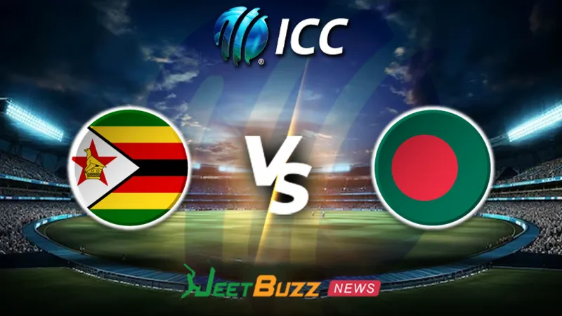 Zimbabwe vs Bangladesh Prediction Today | Bangladesh Tour of Zimbabwe 2026 | 2nd T20I | July 17 – Who will win today’s T20 match between ZIM vs BAN? (SEO image)