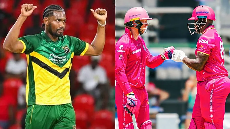 BT vs JK Highlights, CPL 2026: Daniel Sams Leads Barbados Tridents To Nerve-Shredding 5-Run Win over Jamaica Kingsmen (SEO image)