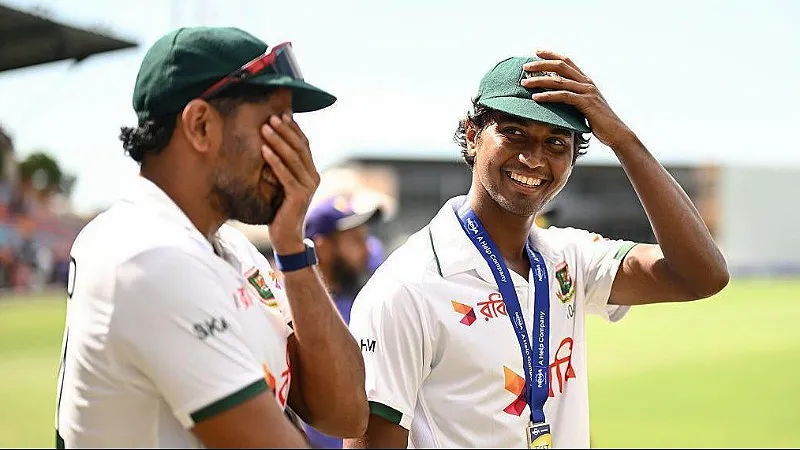 How Did Bangladesh’s Spin-Pace Combination Finally Crack Australia in Darwin? (SEO image)