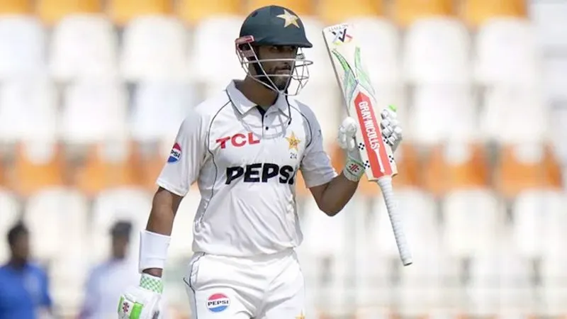 How Did Shan Masood Score a Century Through a Fractured Finger Against West Indies? (SEO image)