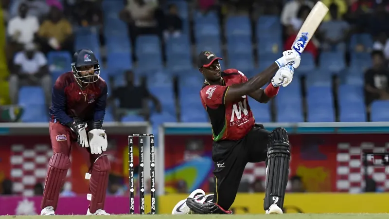 STKNP vs ABF Highlights, CPL 2026: Shadab Khan’s 30 Off 12 Seals Thrilling 3-Wicket Win For Antigua Falcons (SEO image)