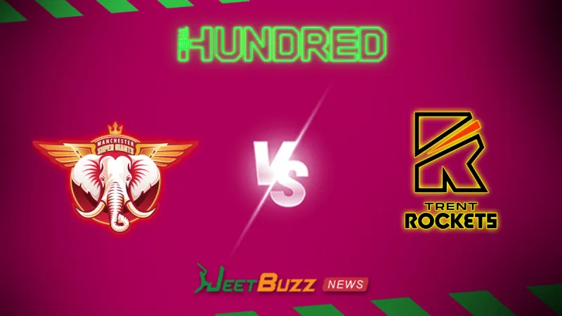 The Hundred 2026: Final, Manchester Super Giants vs Trent Rockets Prediction | Aug 16 – Who will win today’s match between MSG vs TR? (SEO image)