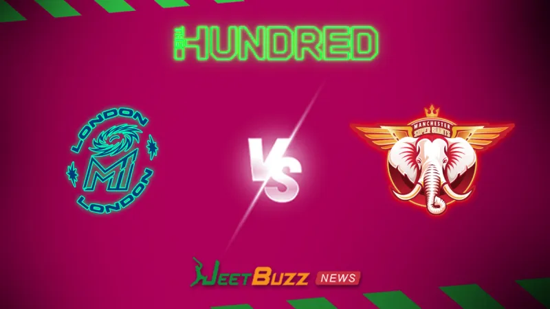 The Hundred 2026: Match 18, MI London vs Manchester Super Giants Prediction | Aug 02 – Who will win today’s match between MIL vs MSG? (SEO image)