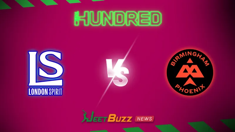 The Hundred 2026: Match 28, London Spirit vs Birmingham Phoenix | Aug 09 – Who will win today’s match between LS vs BP? (SEO image)