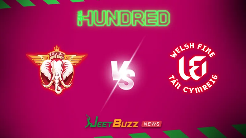 The Hundred 2026: Match 21, Manchester Super Giants vs Welsh Fire Prediction | Aug 05 – Who will win today’s match between MSG vs WF? (SEO image)