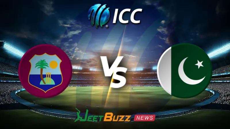 West Indies vs Pakistan Prediction Today | Pakistan Tour of West Indies 2026 | 2nd Test | Aug 02 – Who will win today’s Test match between WI vs PAK? (SEO image)