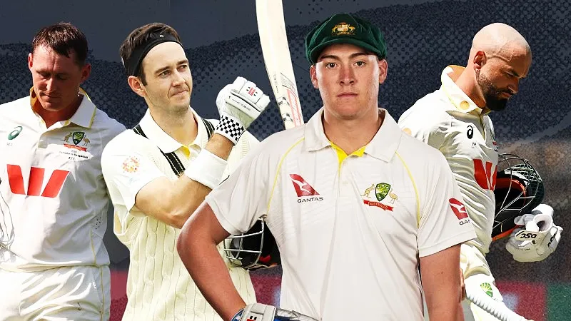Which Batter Should Replace Marnus Labuschagne in Australia’s Ashes Middle Order? (SEO image)
