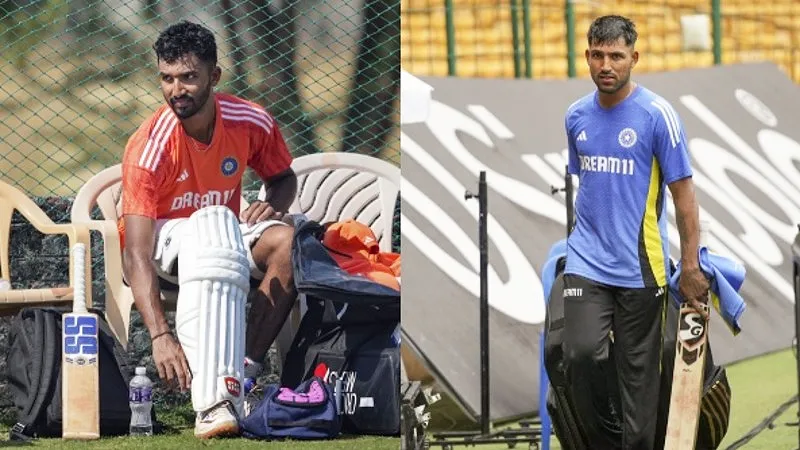 Which India Batter, Dhruv Jurel or Devdutt Padikkal, Deserves the Galle Test Nod? (SEO image)