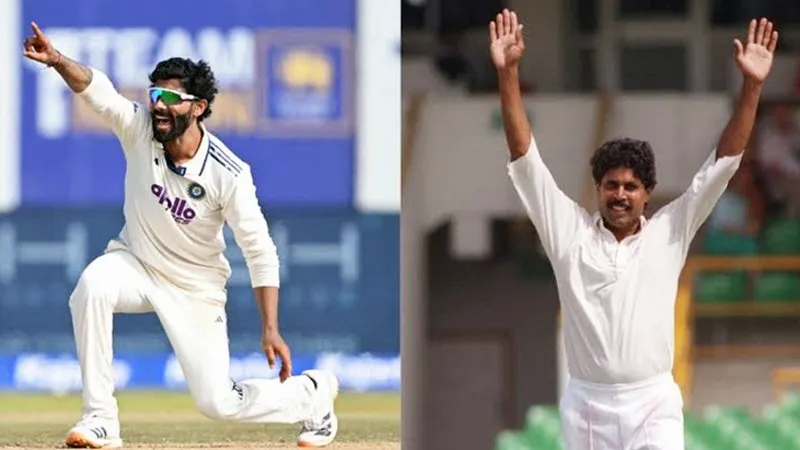 Why Does Ravindra Jadeja’s Rare 4,000-Run, 350-Wicket Double Put Him Beside Kapil Dev? (SEO image)