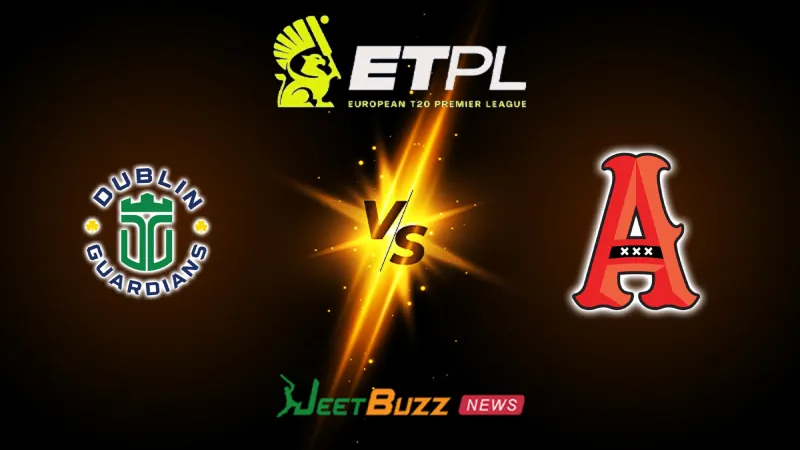 Dublin Guardians vs Amsterdam Flames Prediction Today | ETPL 2026 | 15th Match | Sept 05 – Who Will Win Today’s ETPL Match between DBG vs AMF? (SEO image)