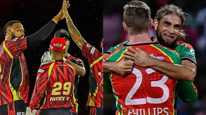 GAW vs TKR Highlights, CPL 2026: Hetmyer’s 111 Carnage and Nabi’s Triple Strike Sink Trinbago Knight Riders (SEO image)