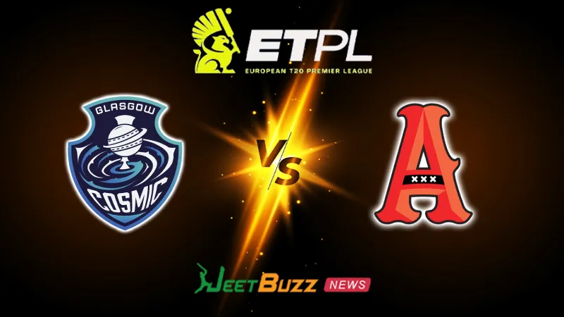 Glasgow Cosmic vs Amsterdam Flames Prediction Today | ETPL 2026 | 28th Match | Sept 16 – Who will win today’s ETPL match between GLC vs AMF? (SEO image)