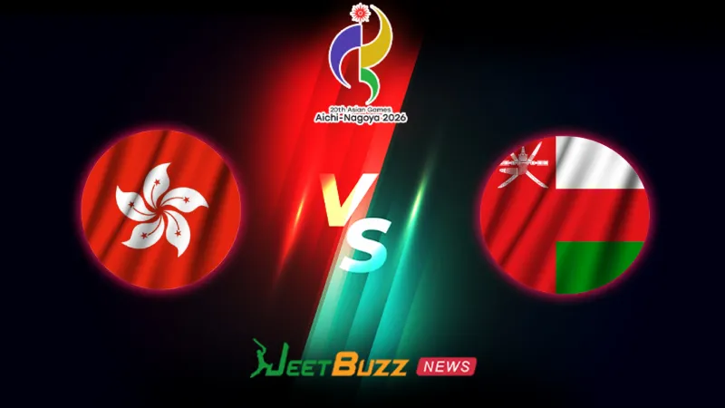 Hong Kong vs Oman Prediction Today | Asian Games Cricket 2026 | 3rd Match | Sept 25 – Who Will Win Today’s Match between HKG vs OMA? (SEO image)