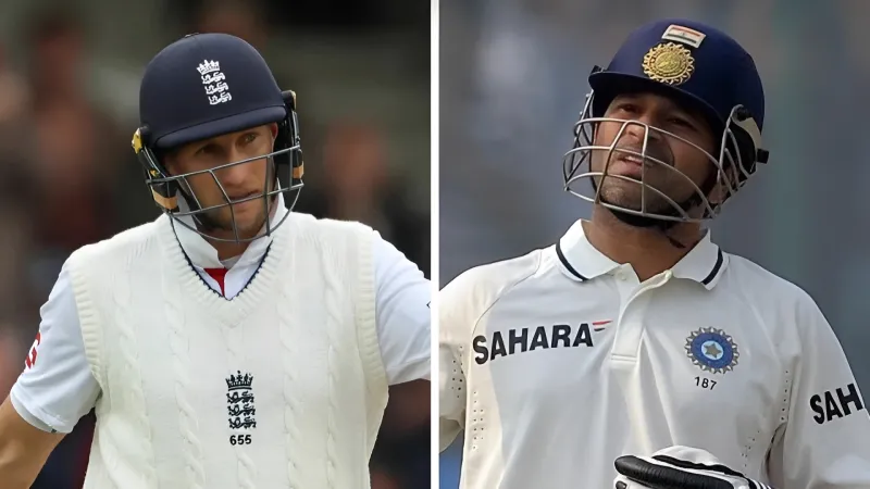 How Many More Runs Does Joe Root Need to Catch Sachin Tendulkar’s Test Tally? (SEO image)
