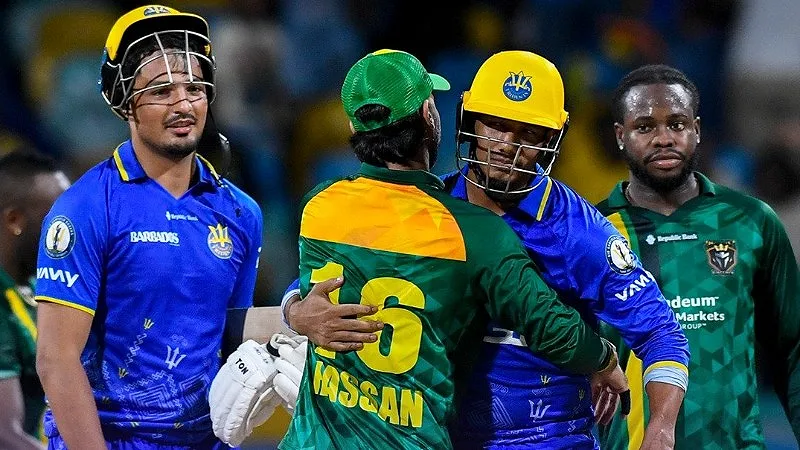 JAK vs BT Highlights, CPL 2026: Gudakesh Motie’s Last-Ball Heroics Seal 2-Wicket Win (SEO image)